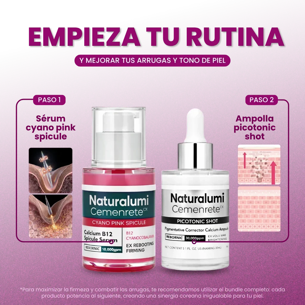 Empieza tu rutina paso 1 y 2
