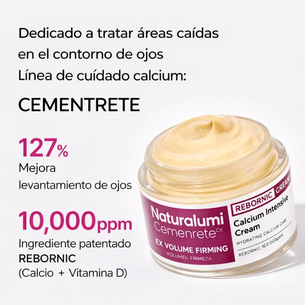 Crema intensa de calcio - 127% mejora levantamiento de ojos
