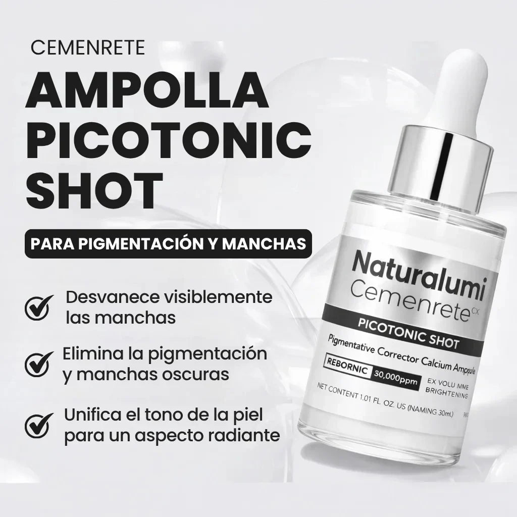 Ampolla Picotonic Shot para pigmentacion y manchas