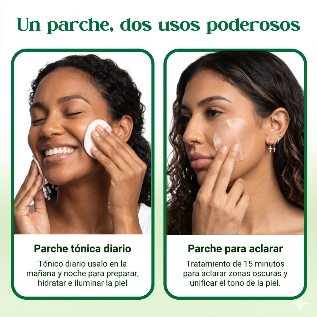 Antes y despues zonas oscuras