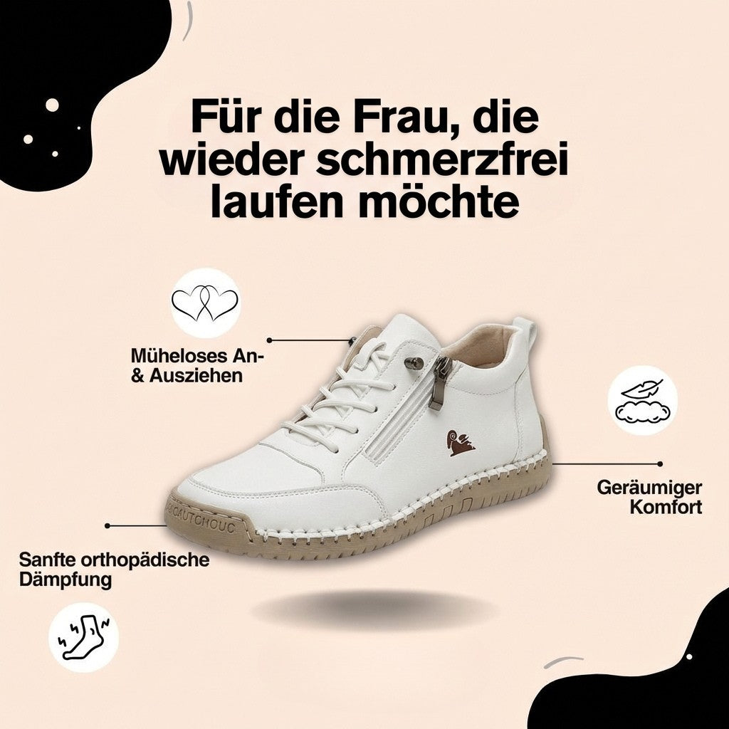 Mila – Zapatillas ortopédicas cómodas con cremallera
