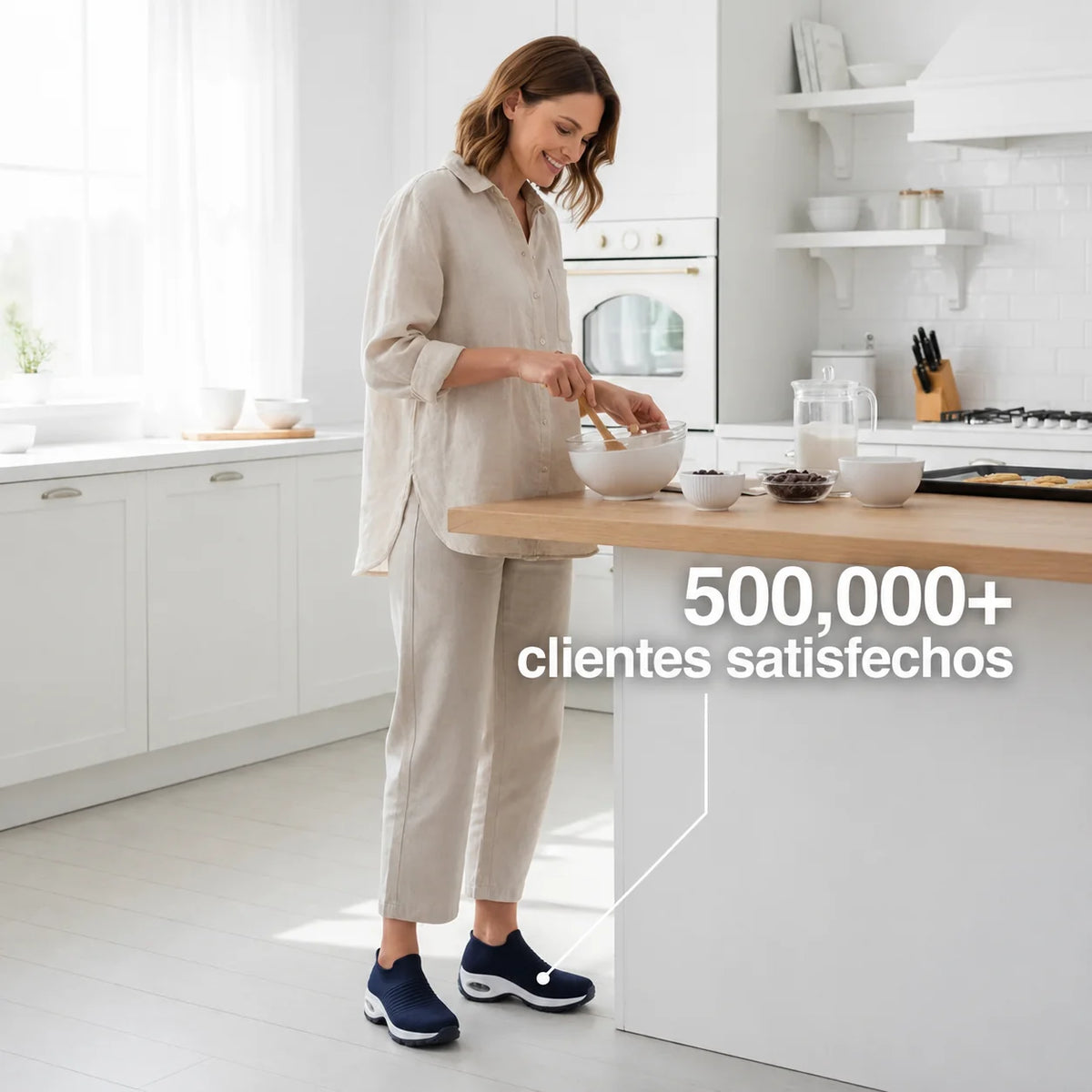 Stride Pro - Zapatillas ortopédicas cómodas y antideslizantes