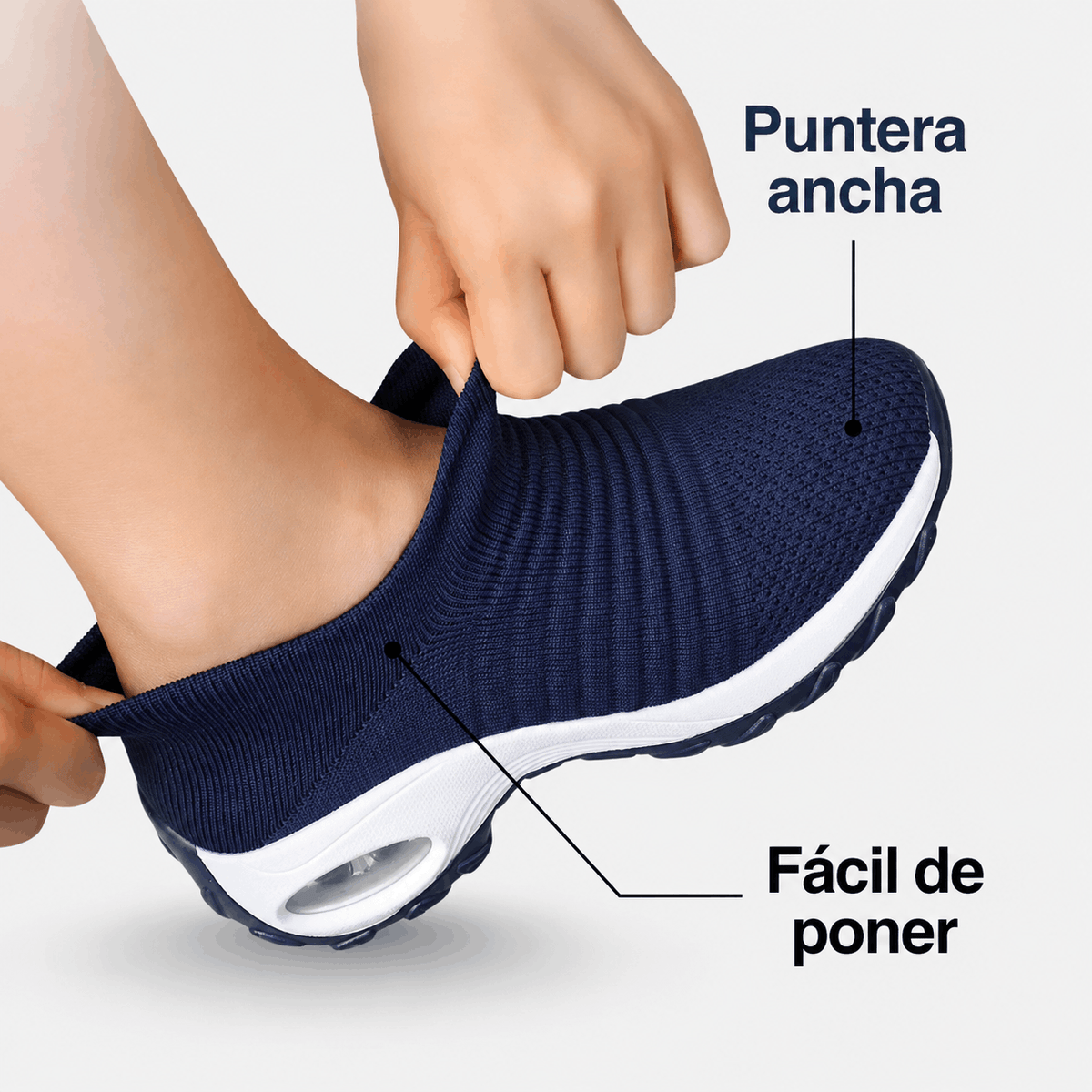 Stride Pro - Zapatillas ortopédicas cómodas y antideslizantes