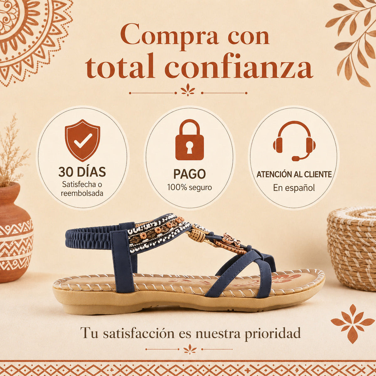 Sandalias Hoyana™ Orthopedia Comfort+