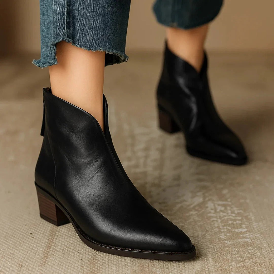 Viela®║Botines Ortopédicos de Piel