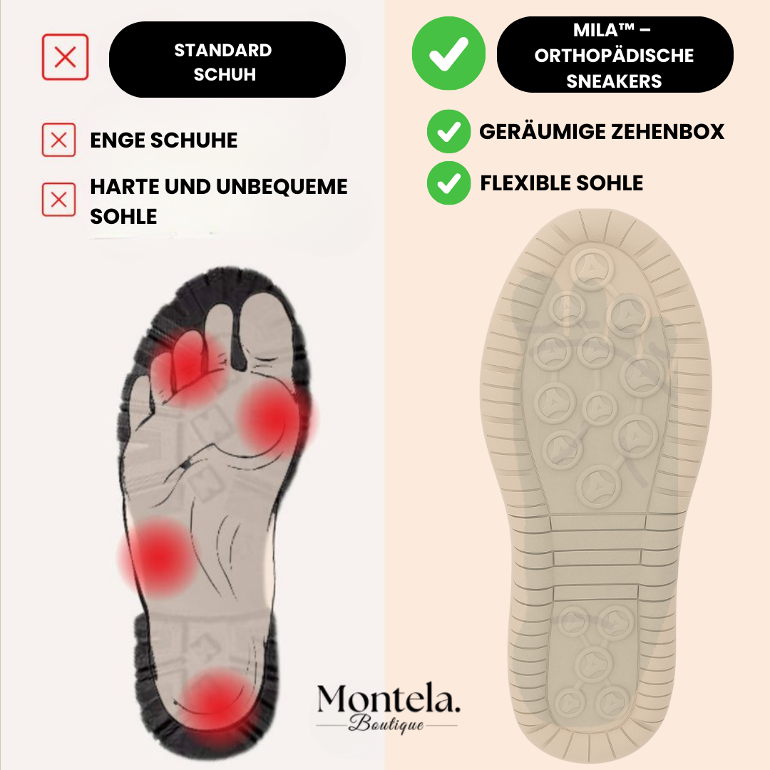 Mila – Zapatillas ortopédicas cómodas con cremallera