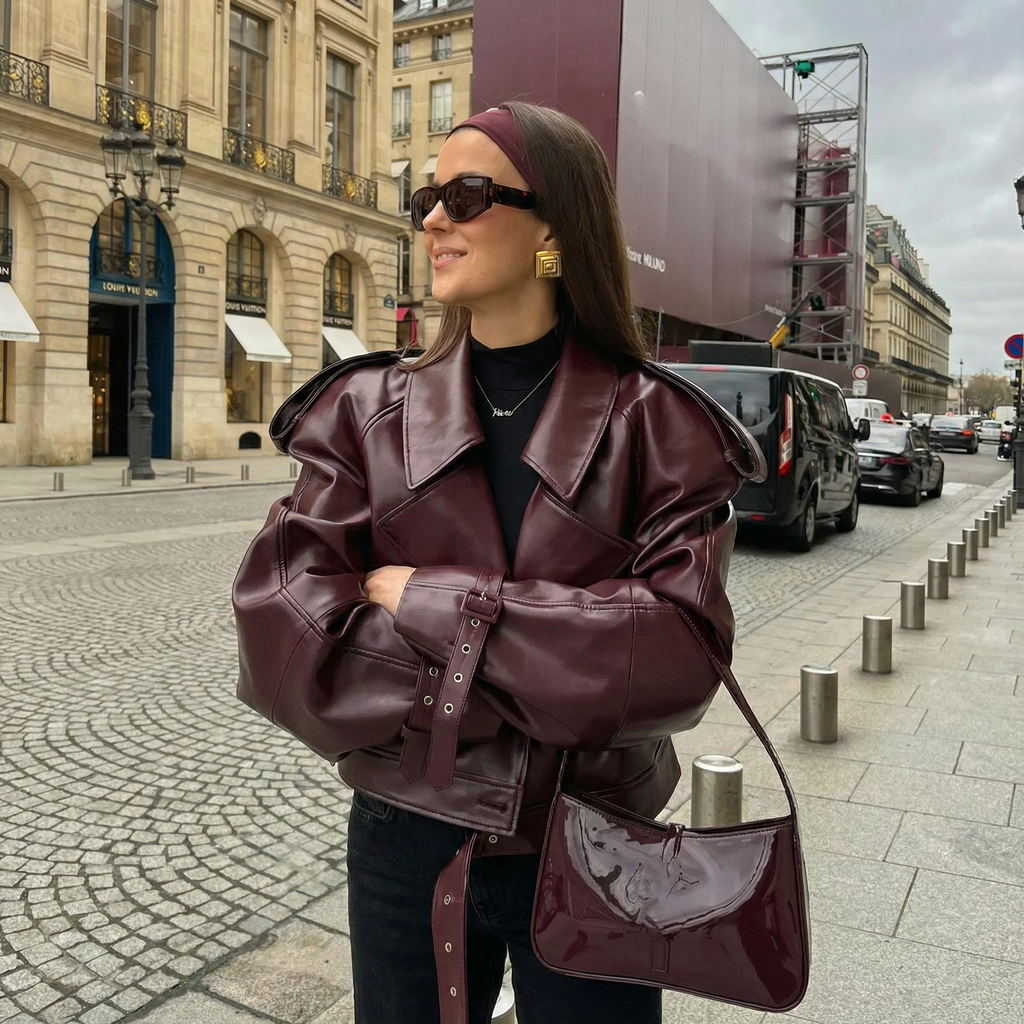 LÉA™║Chaqueta de Estilo