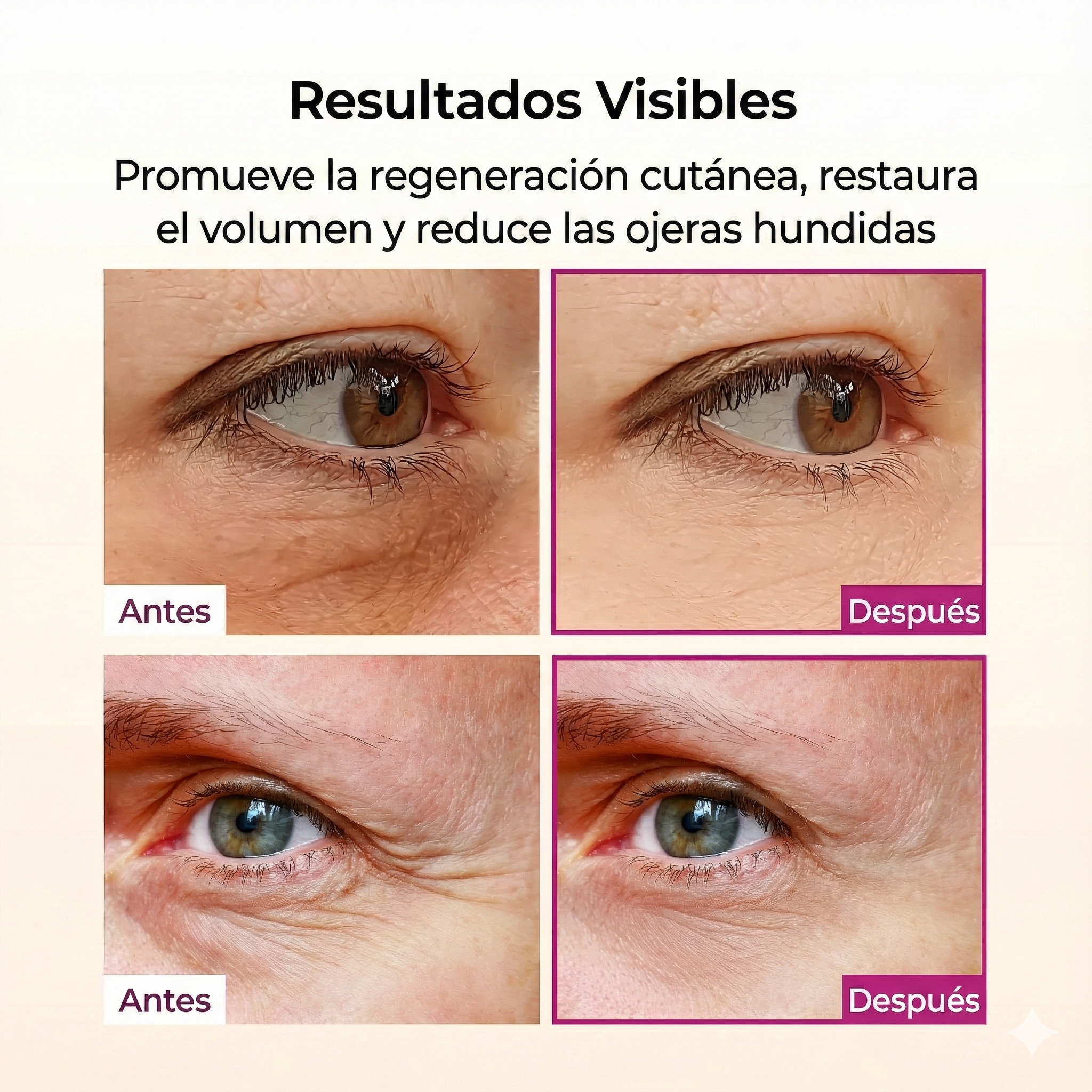 Resultados en la piel
