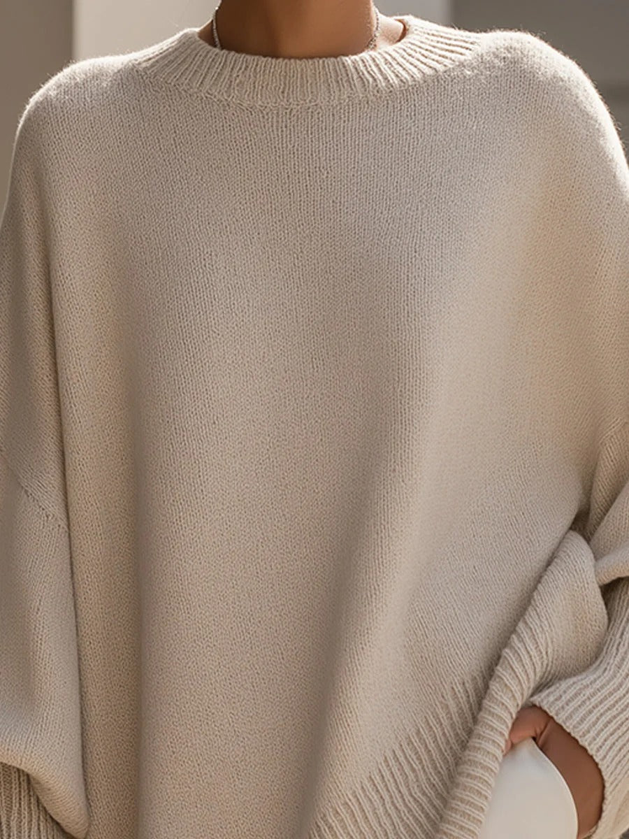Aura™ | Jersey oversize de tacto suave