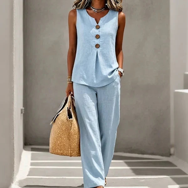 Conjunto Iria azul claro