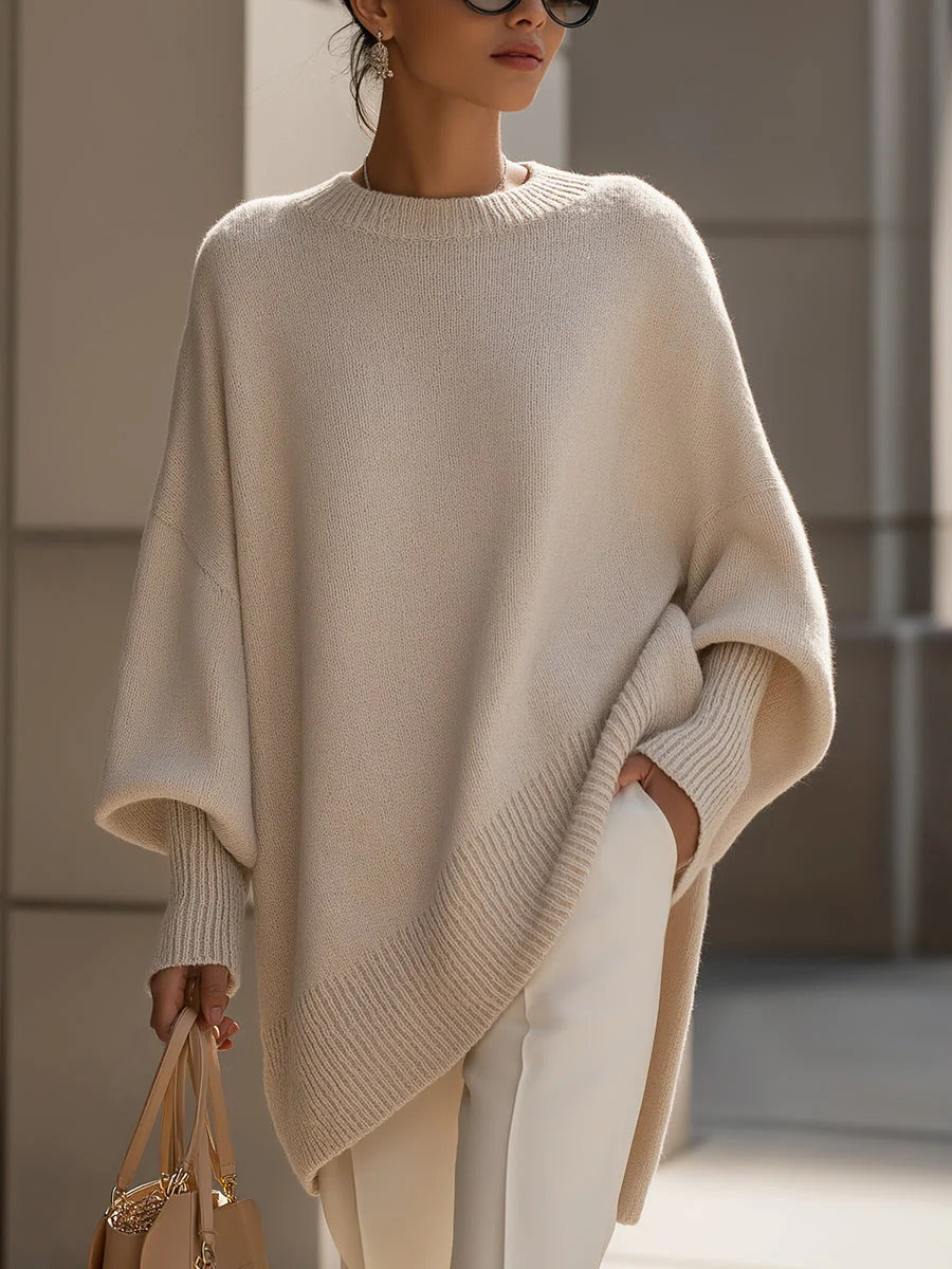 Aura™ | Jersey oversize de tacto suave