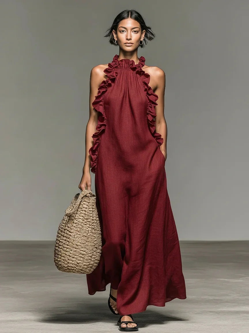 Vestido Lua rojo