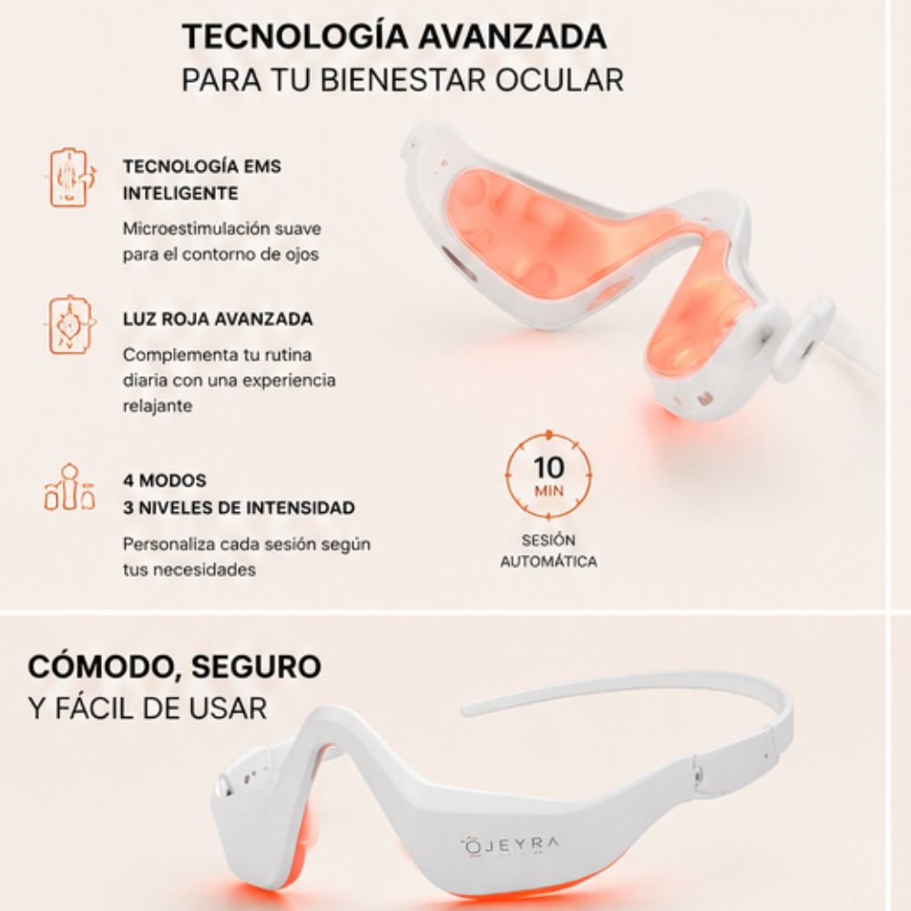 Tecnología EMS y luz roja