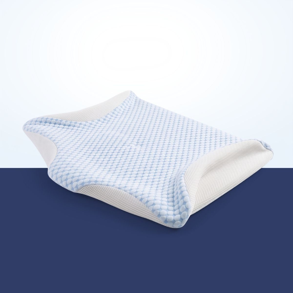 Almohada cervical ergonómica con funda transpirable