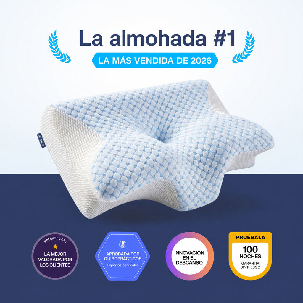 La almohada n.º 1 más vendida de 2026, 100 noches de garantía