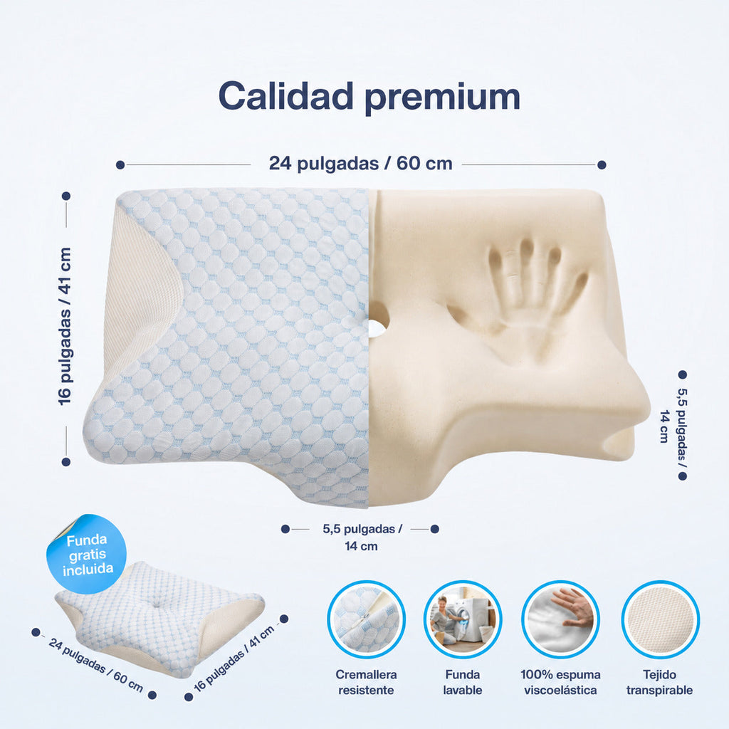 Medidas: 60 x 41 x 14 cm, con funda incluida