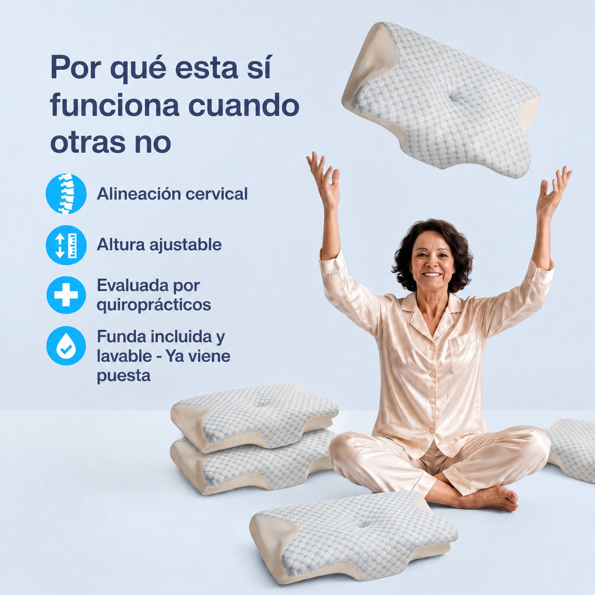 Por qué esta almohada funciona cuando otras no
