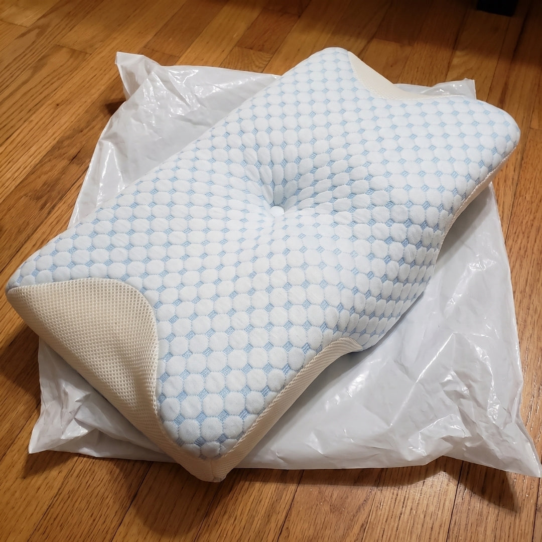 Almohada recién desempaquetada