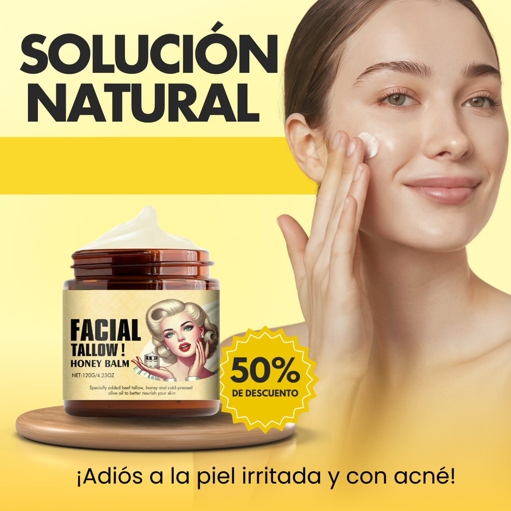 Bálsamo de sebo de res 100% natural