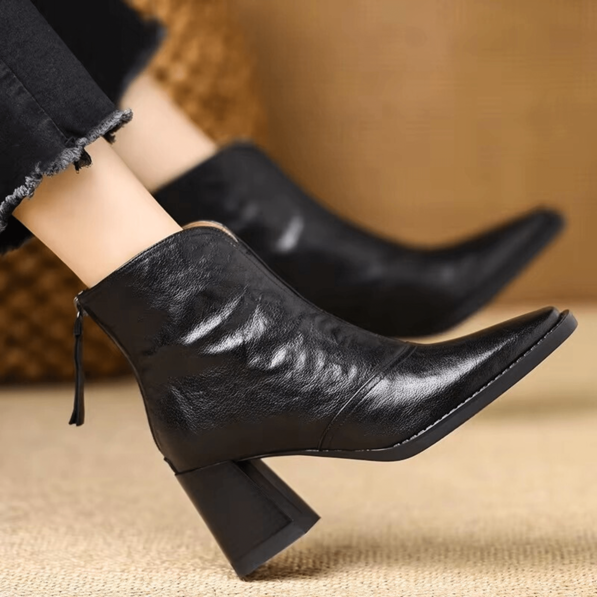 Elvira™ | Botines elegantes de tacón medio