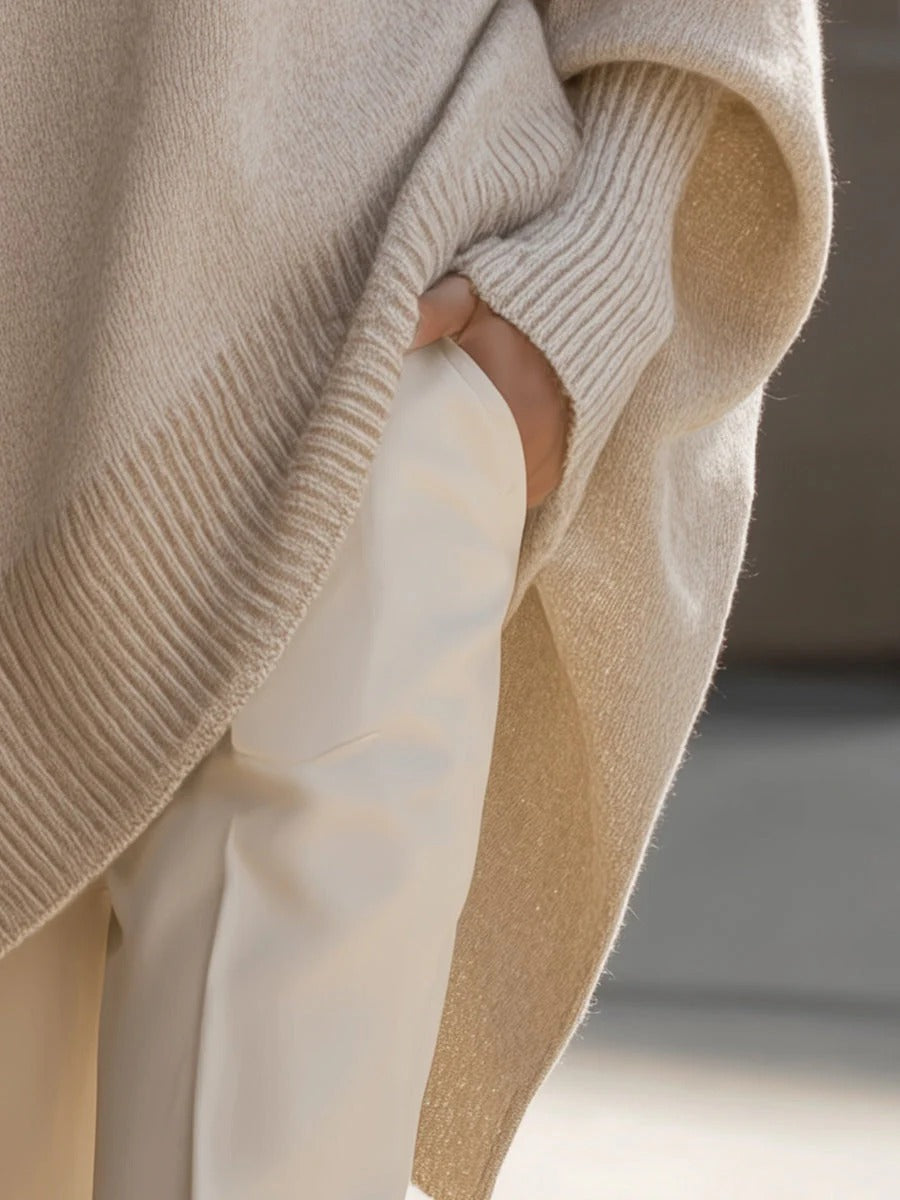 Aura™ | Jersey oversize de tacto suave